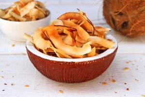 Chips de Coco Low Carb Crocante