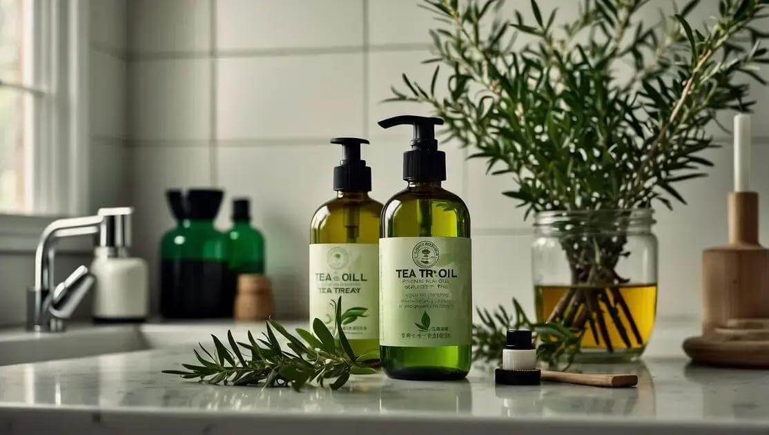 Óleo de melaleuca na limpeza doméstica