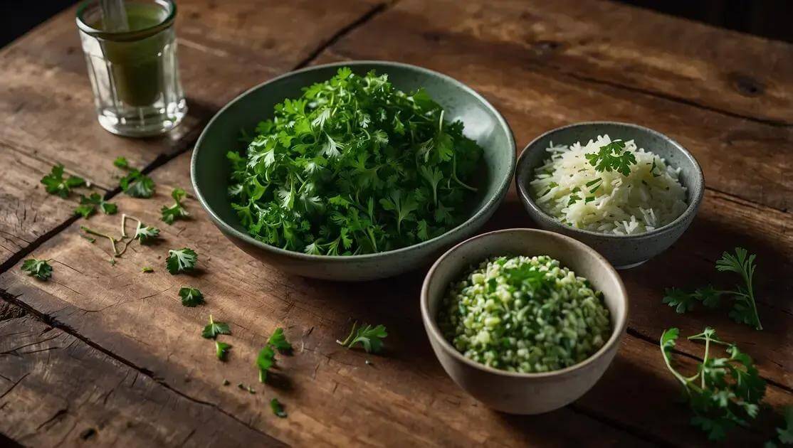 Receitas práticas com salsa