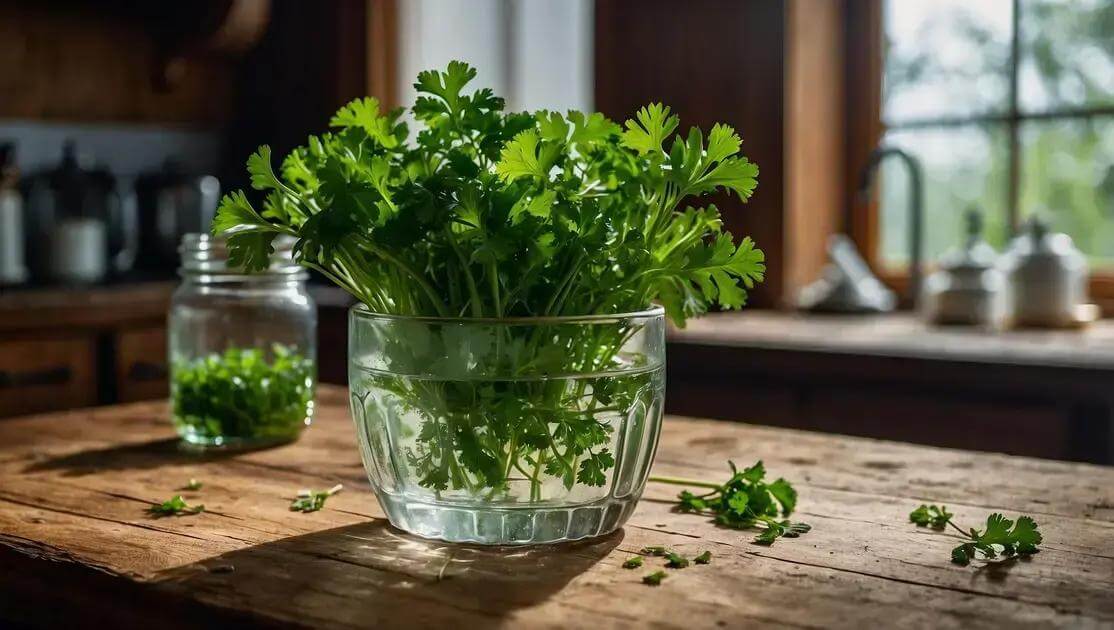 Conservando a salsa: dicas eficazes