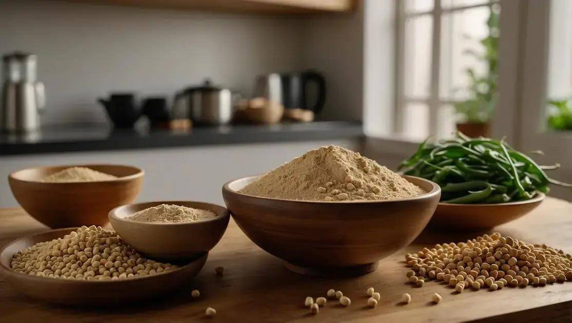 Diferentes formas de consumir proteína de soja