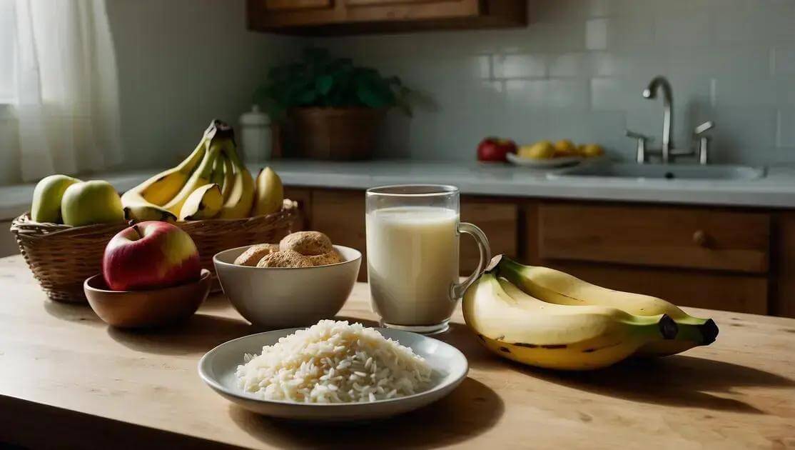 Alimentos que ajudam a tratar a diarreia