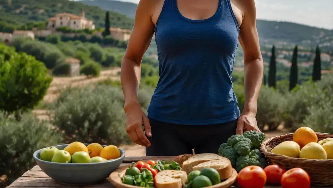 Atividade física e dieta mediterrânea