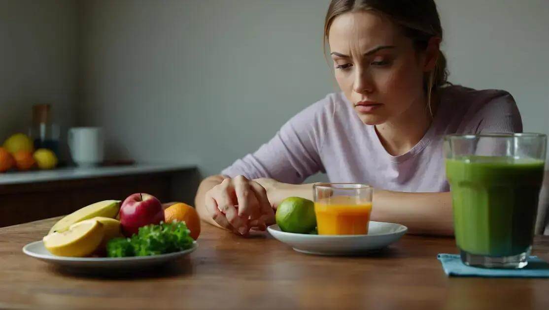 Erros comuns na dieta detox
