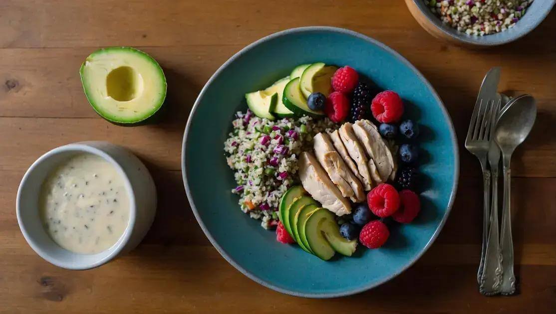 Exemplos de receitas para o cardápio