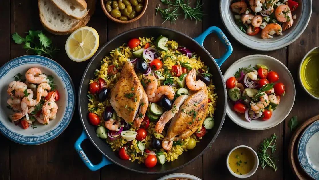 Receitas fáceis da dieta mediterrânea