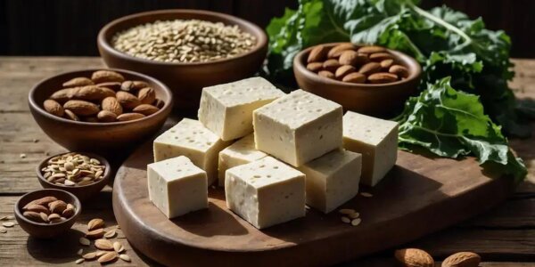 8 Alimentos Veganos Ricos em Cálcio para Ossos Fortes