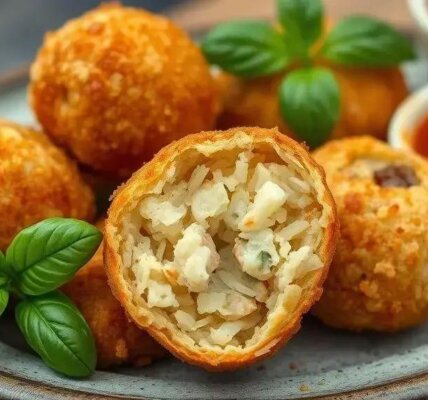 arancini sem glúten