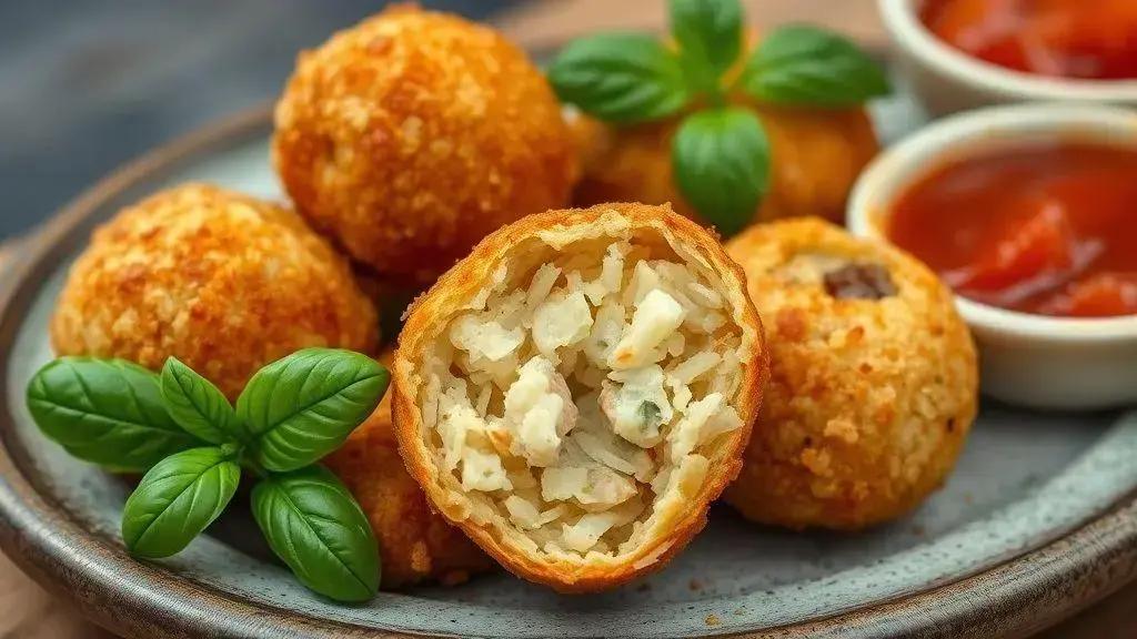 arancini sem glúten