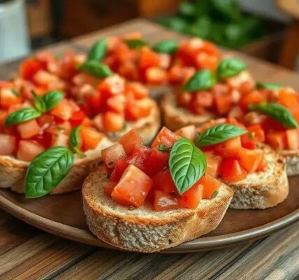 bruschetta rápido