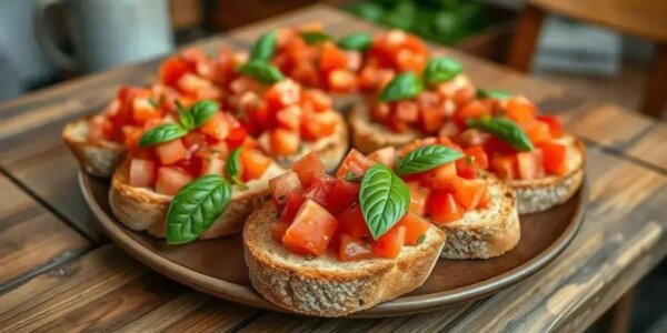 bruschetta rápido