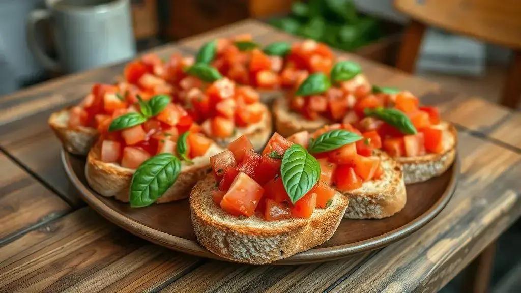 bruschetta rápido