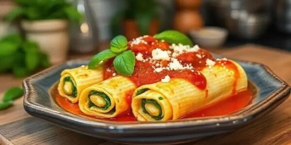 Canelone vegetariano