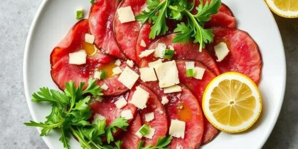 Carpaccio proteico