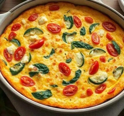 Frittata assado
