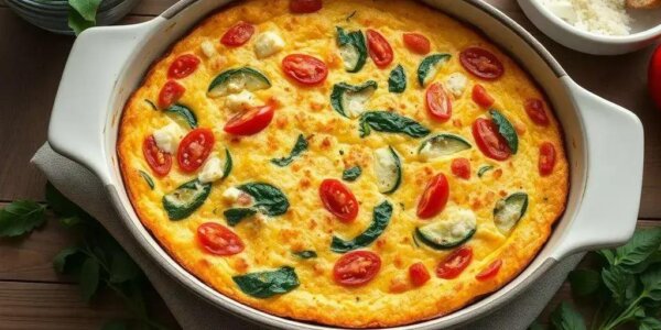 Frittata assado