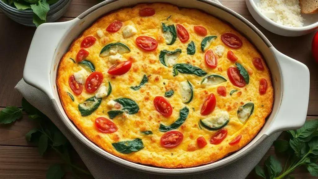 Frittata assado