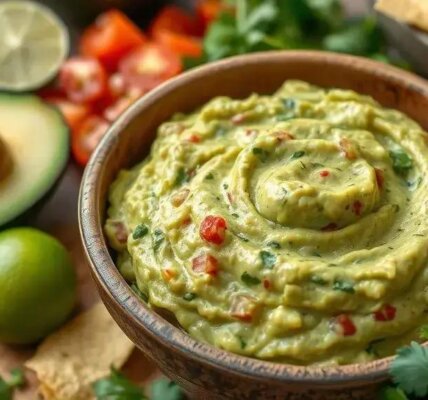Guacamole sem lactose