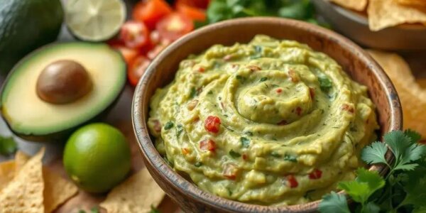 Guacamole sem lactose