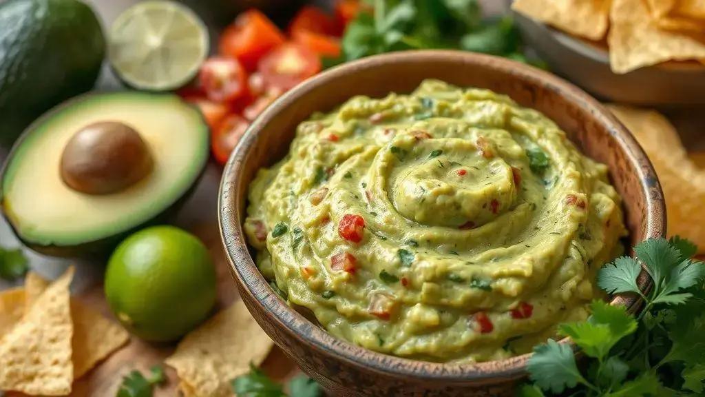 Guacamole sem lactose