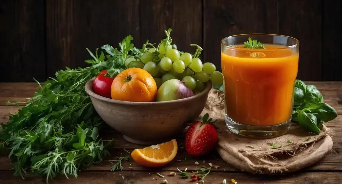Sucos e sopas para imunidade