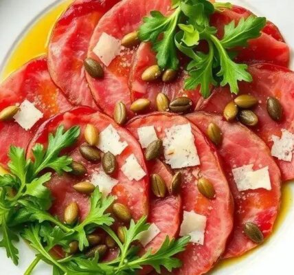 carpaccio saudável