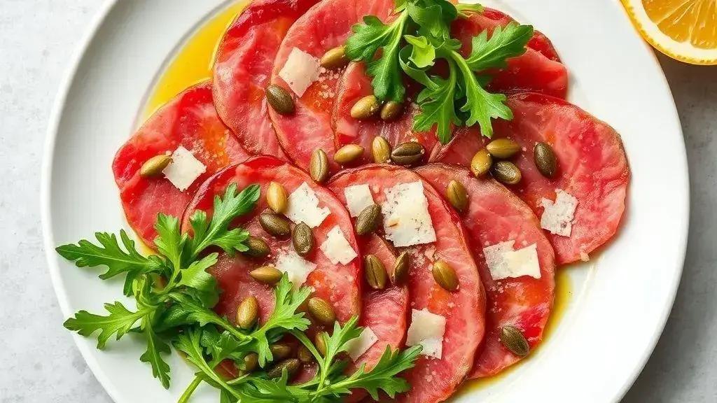 carpaccio saudável