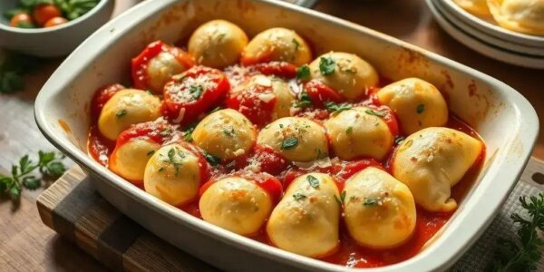 Gnudi assado
