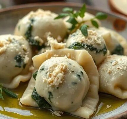Gnudi vegetariano