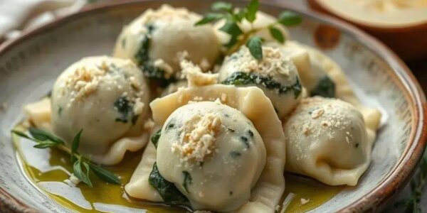 Gnudi vegetariano