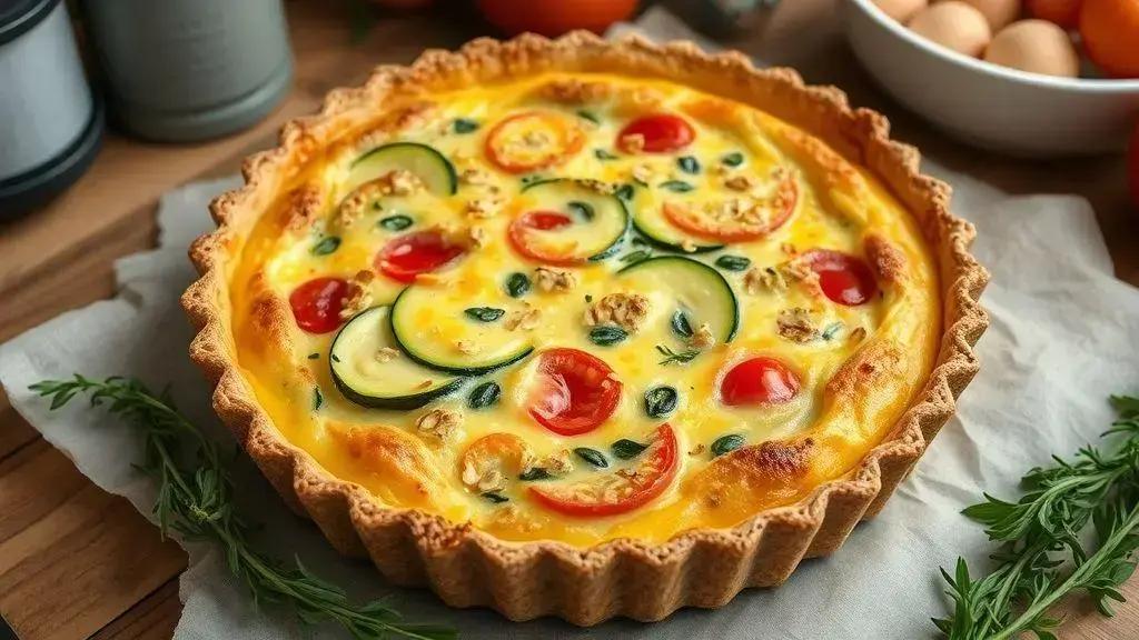 quiche assado