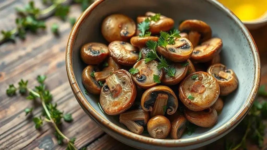 Shiitake saudável