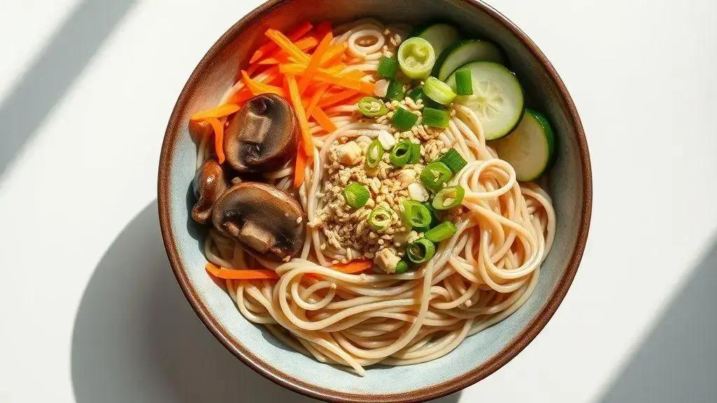 Soba vegetariano