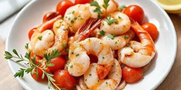 camarão saudável