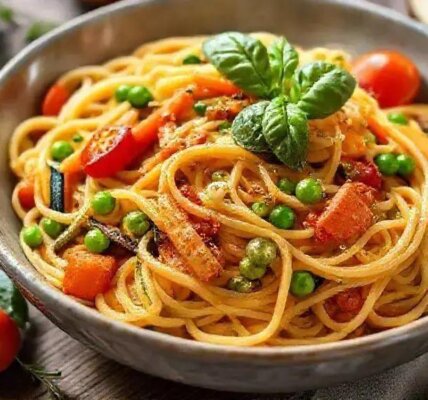 Capellini vegetariano