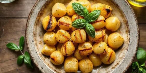 gnocchi grelhado