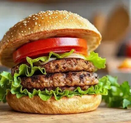hambúrguer magro