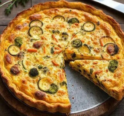 quiche vegetariano