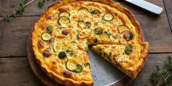 quiche vegetariano