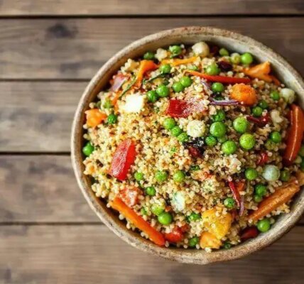 quinoa vegano