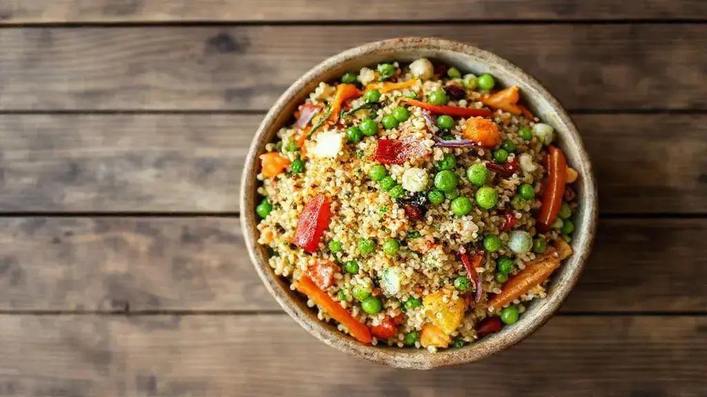 quinoa vegano