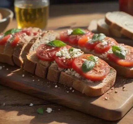 Bruschetta light