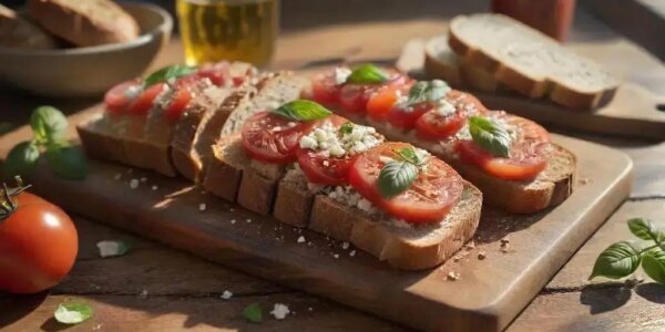 Bruschetta light