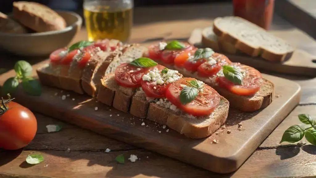 Bruschetta light
