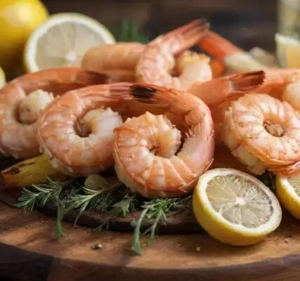 Camarão de Air Fryer