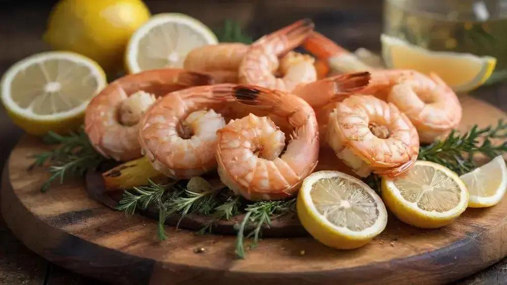 Camarão de Air Fryer