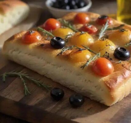 focaccia sem lactose