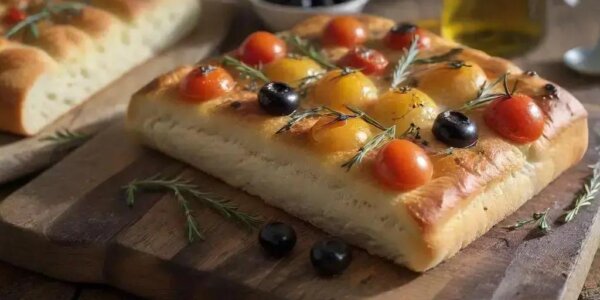 focaccia sem lactose