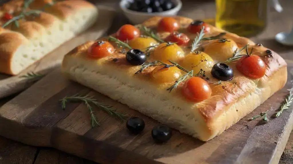 focaccia sem lactose