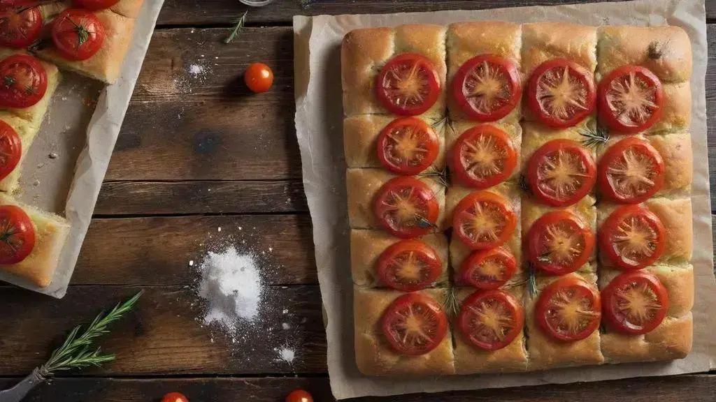 focaccia vegano